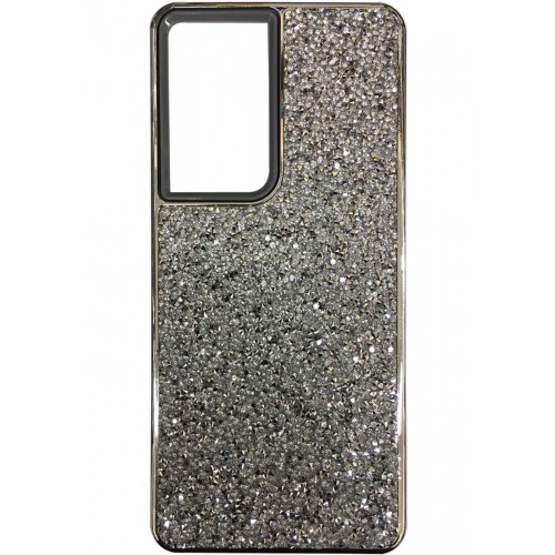 Samsung Galaxy S21 Plus Glitter Bling Case Silver